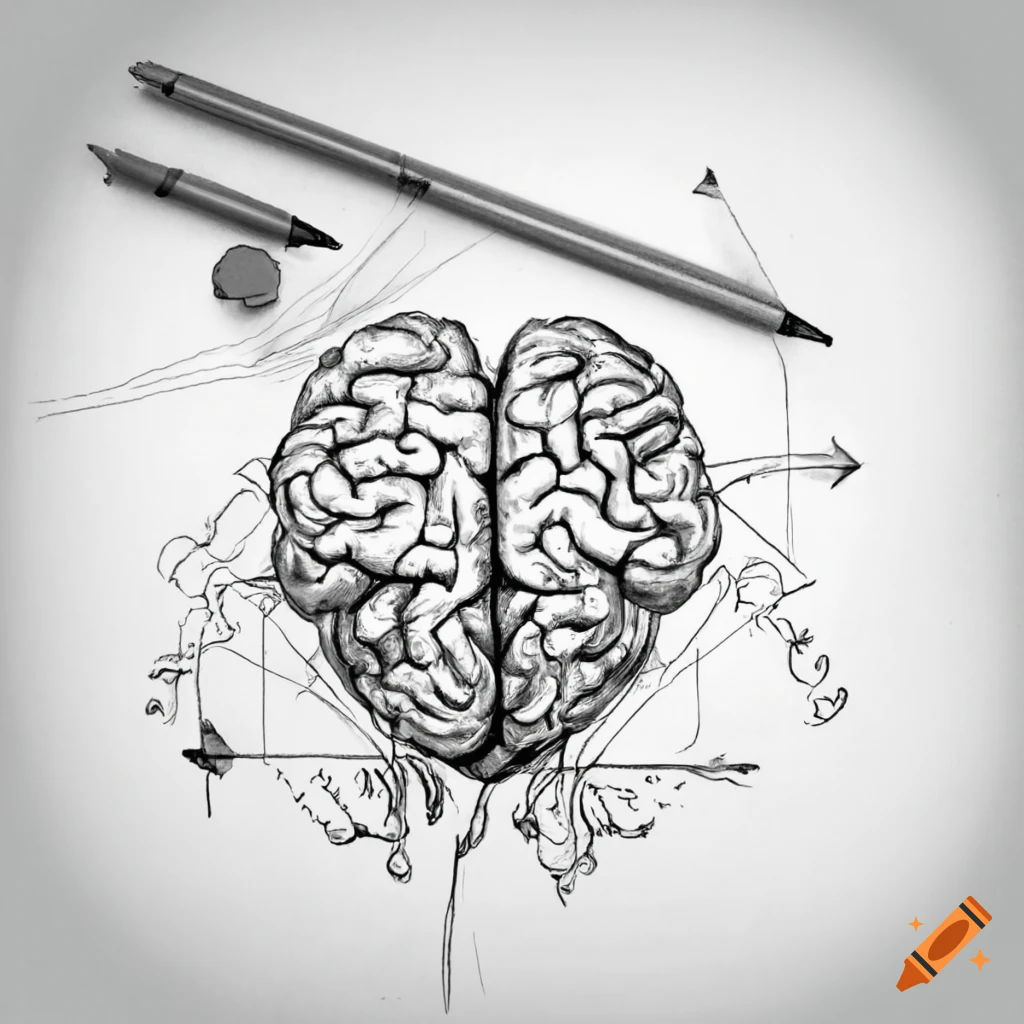 symbolic representation of equilibrium between brain and heart