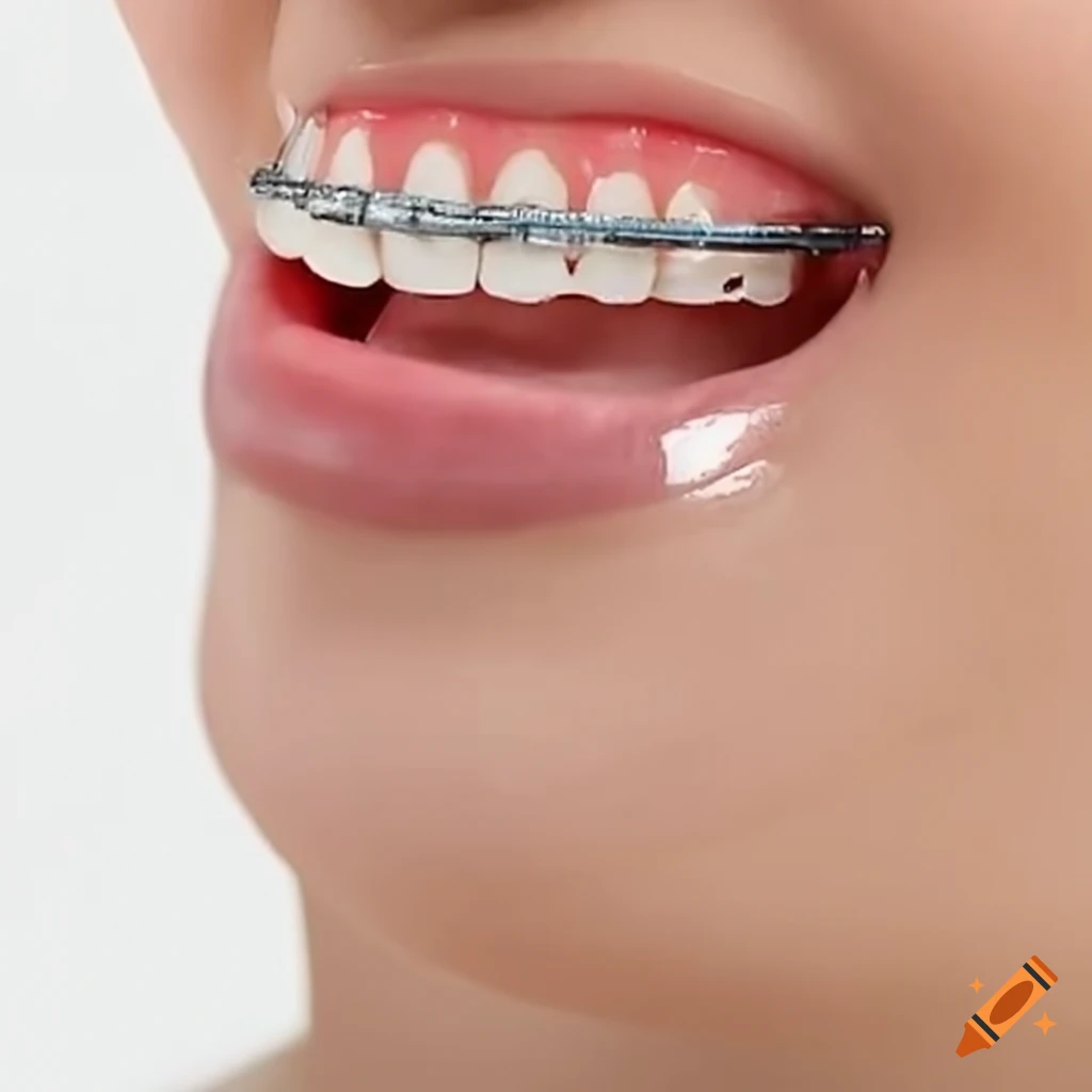 Orthodontic appliance for correcting jaw alignment and bite on Craiyon