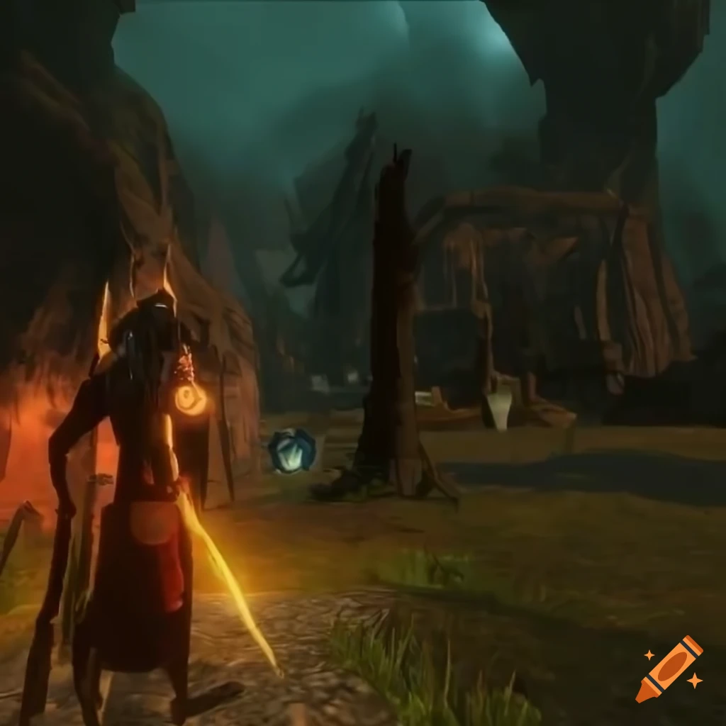 Longrunning mmorpg on Craiyon