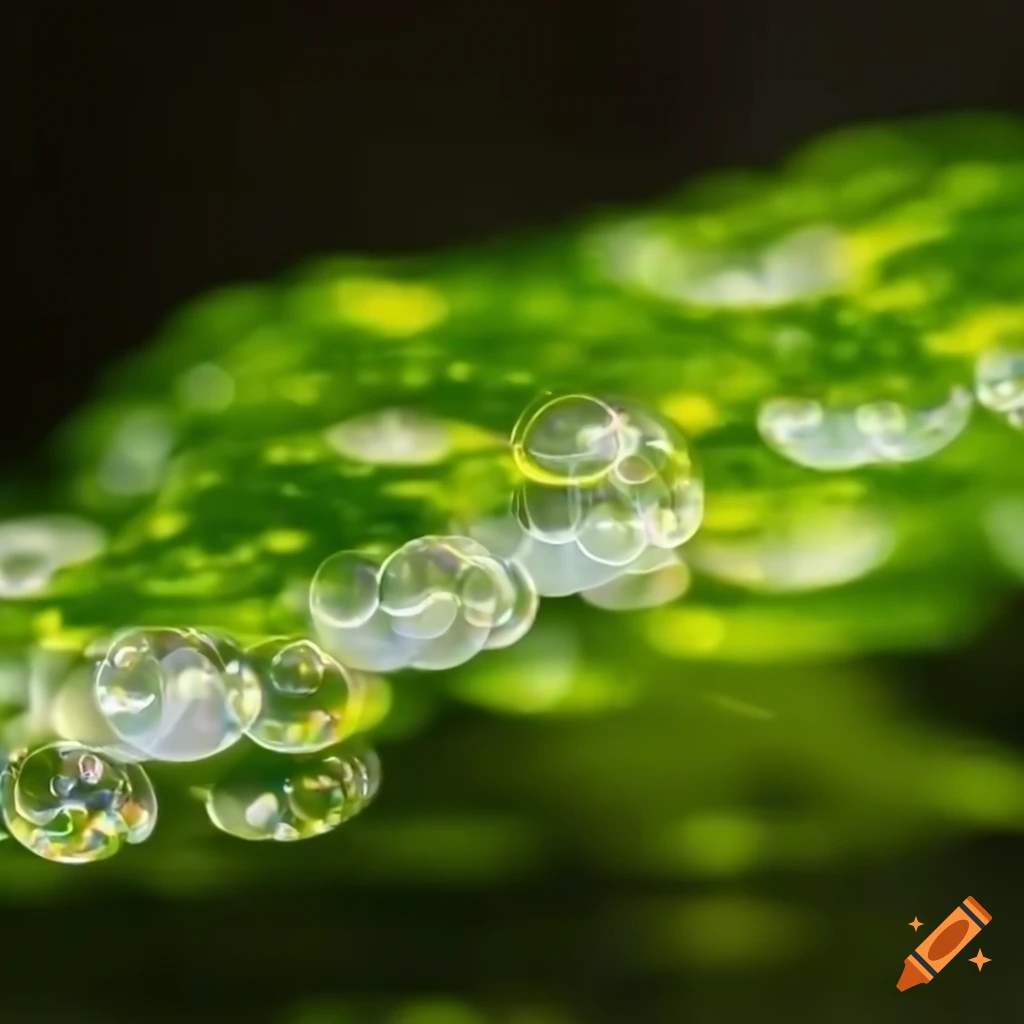 4k bonsai tree with bubbles for leaves on Craiyon