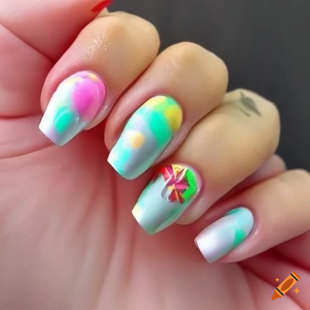Abstract Nail Art | Gallery posted by thecrowsclaw | Lemon8