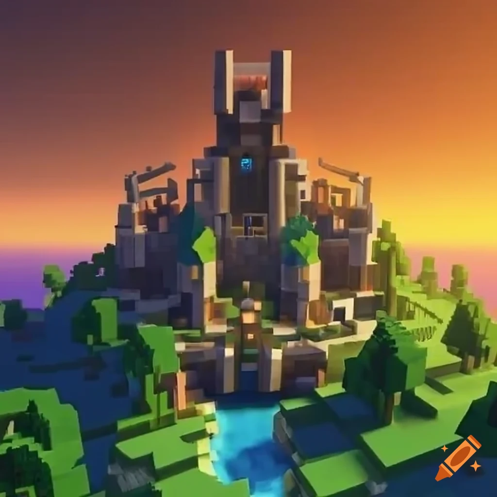 Build your ideal civilization in a Minecraft server on an Earth