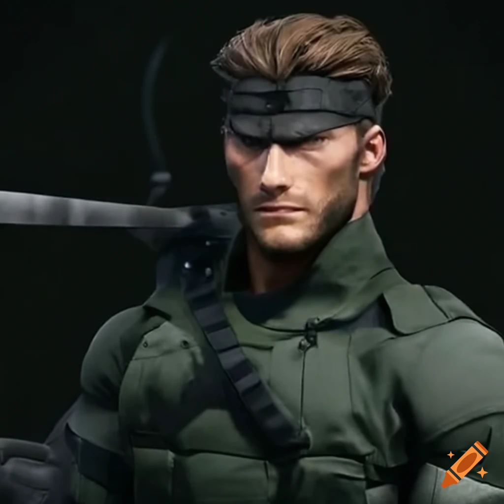 Solid snake from metal gear solid on Craiyon