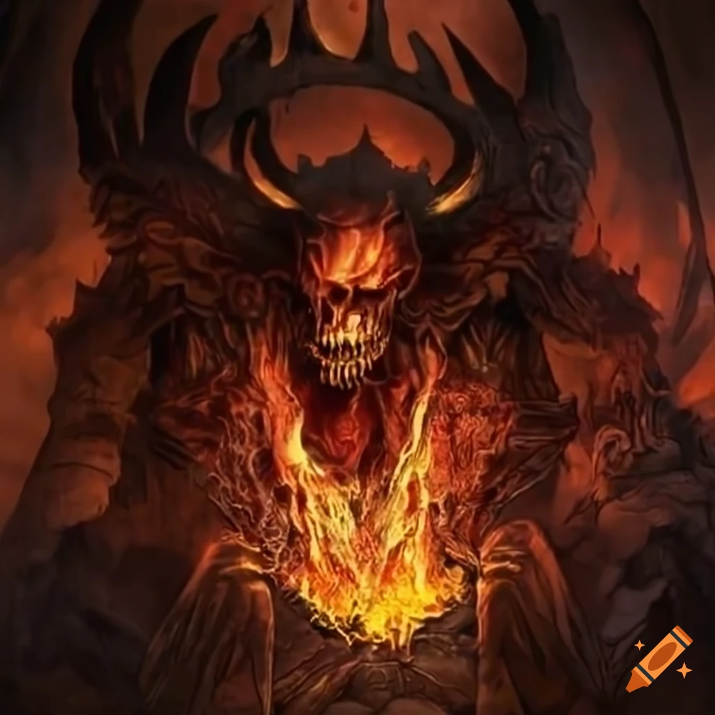 Ancient king of hell dead