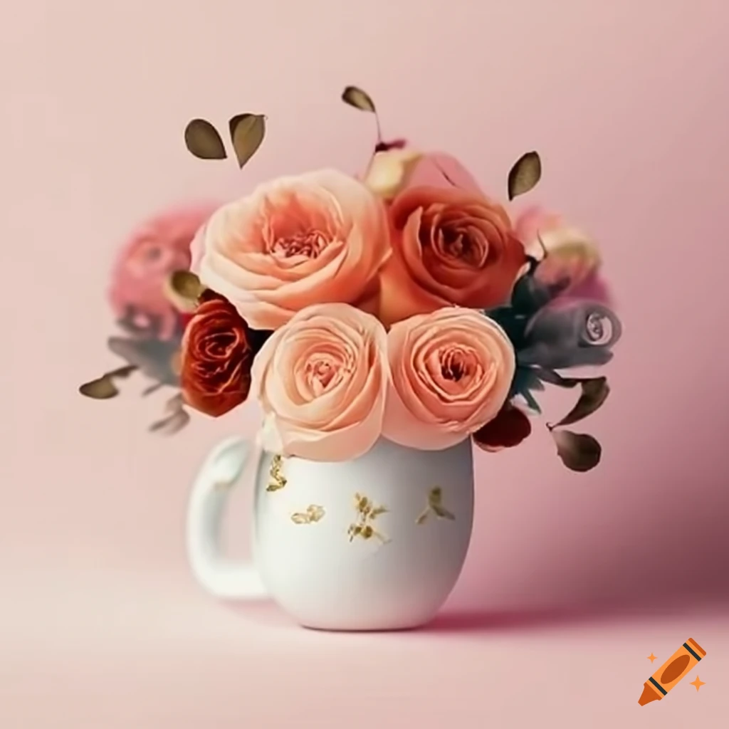 Delicate floral accents