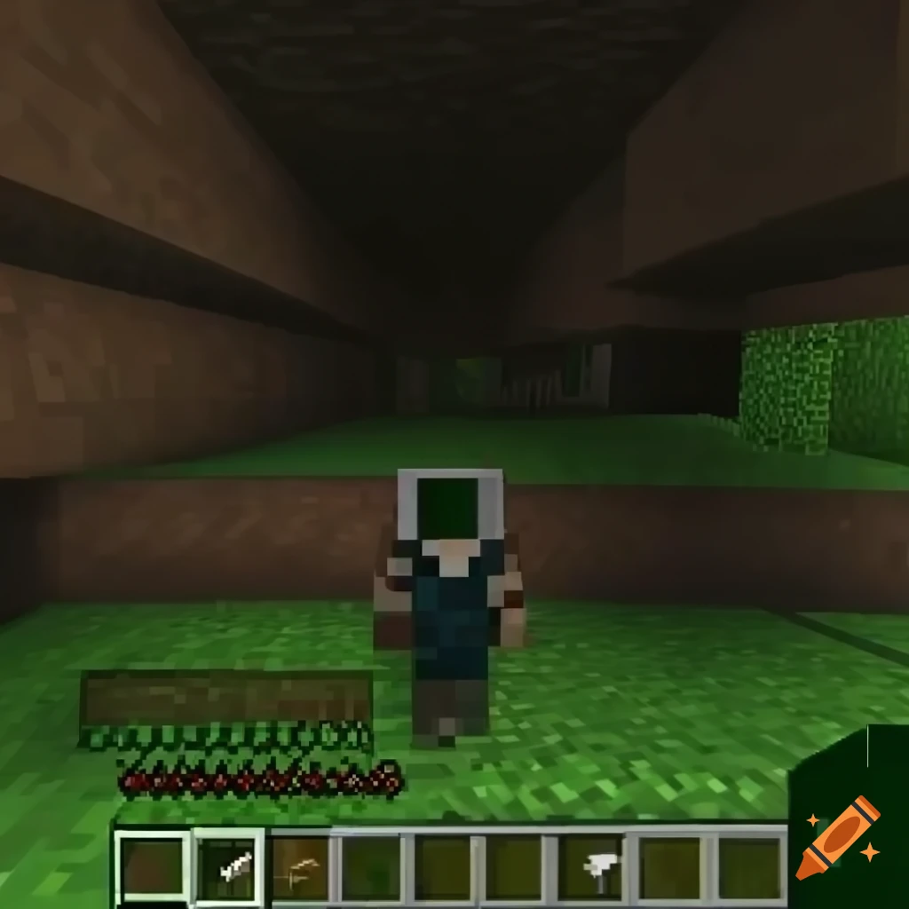 Discovering minecraft tlauncher on craiyon