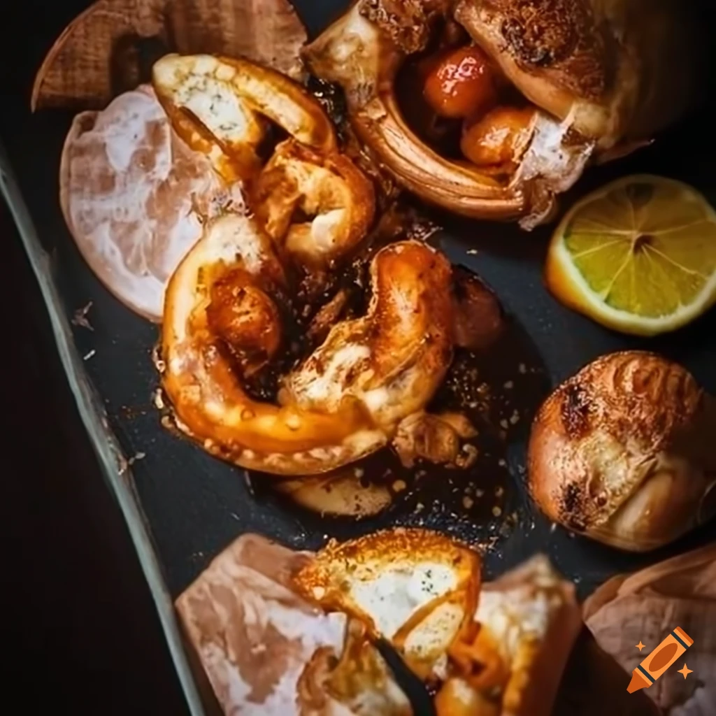 Delightful culinary journey on Craiyon