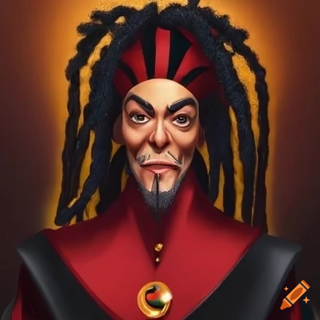 Jafar with dreadlocks