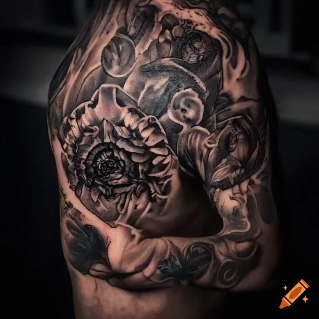 To continue the arrowhead tattoo on my forearm. graffiti Style tattoo idea  | TattoosAI