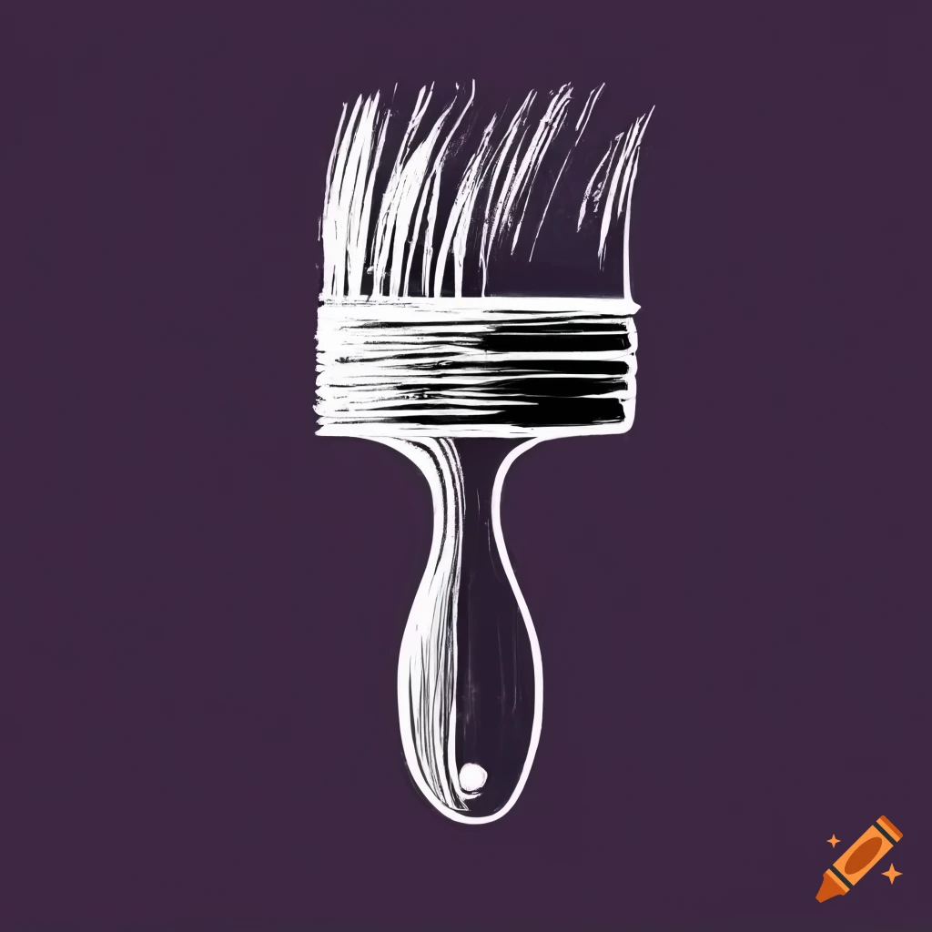 Brush logo hi-res stock photography and images - Alamy