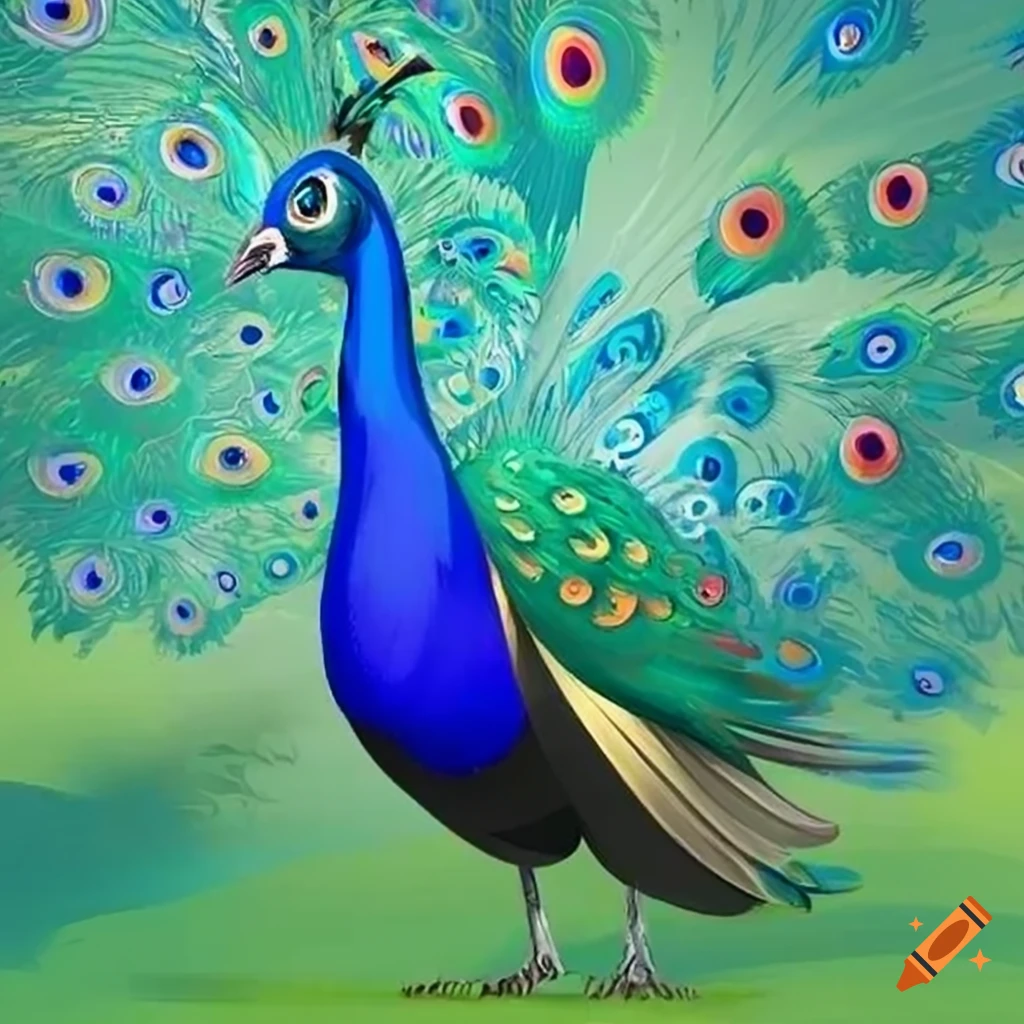 Dancing Peacock by JSpaints on DeviantArt