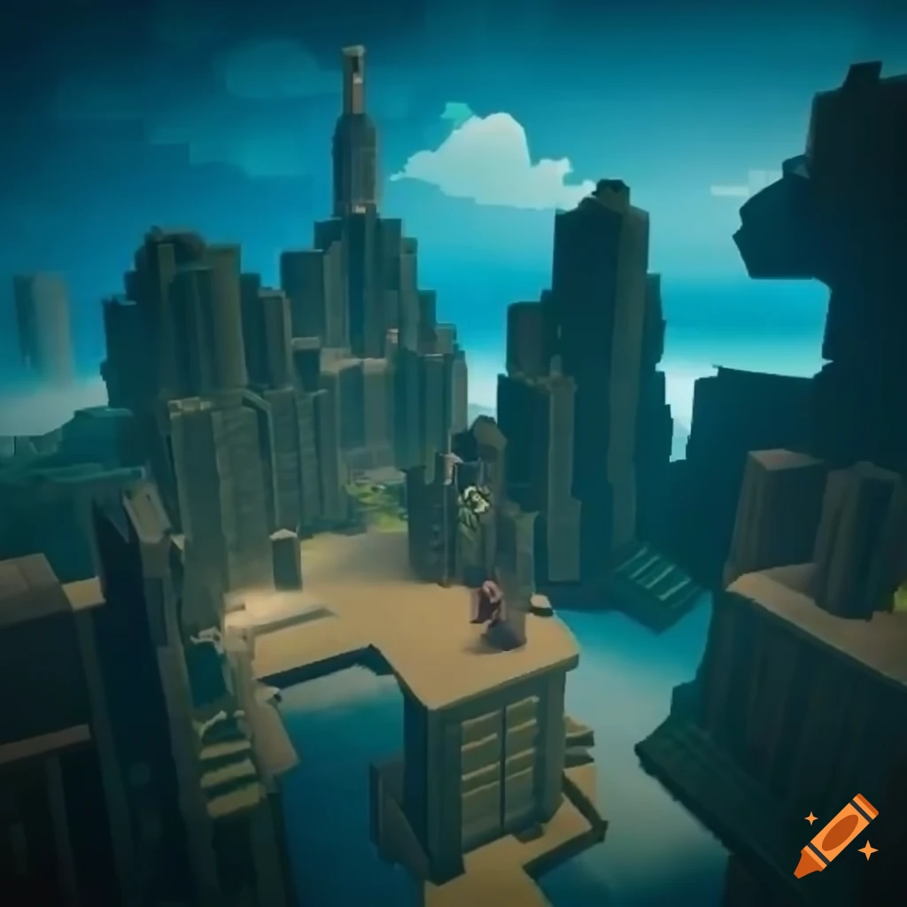 Thriving skyblock civilization