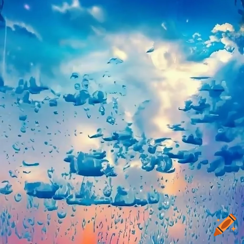 Raining sky beautiful
