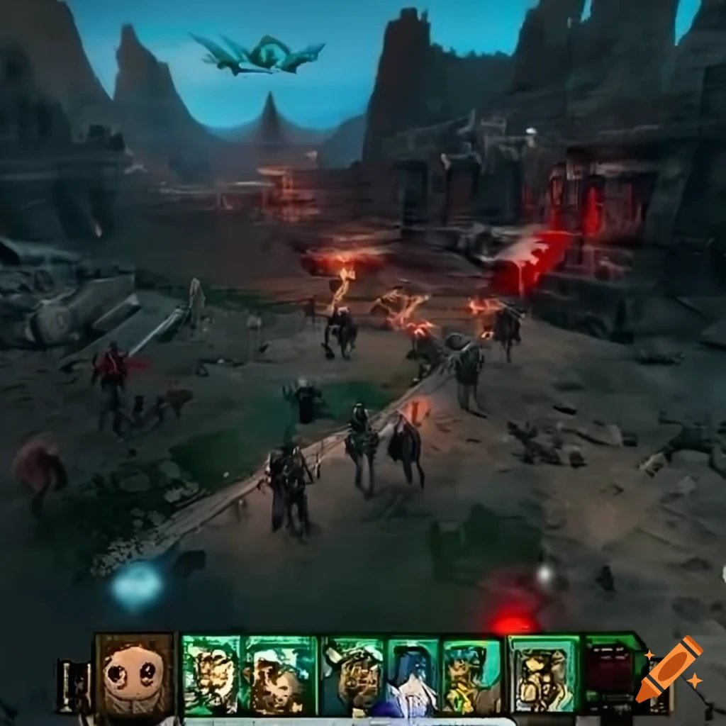 Competitive faction world