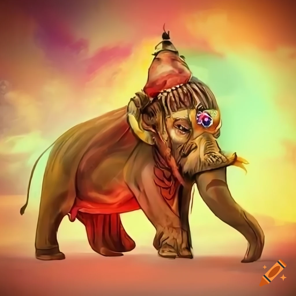 Mr. Elephant Hathi Jr., Cute little elephant, mammal, animals png | PNGEgg