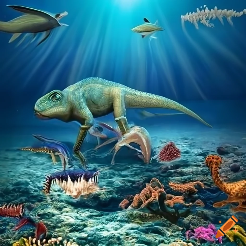 prehistoric sea arthropods
