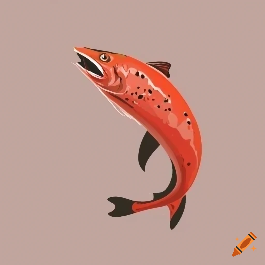Salmon logo vector