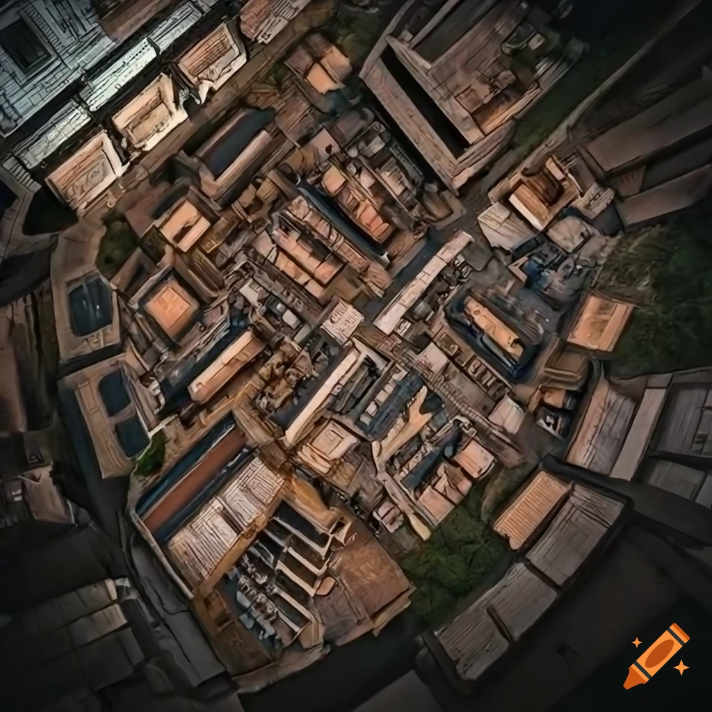 Birds Eye View Photography City