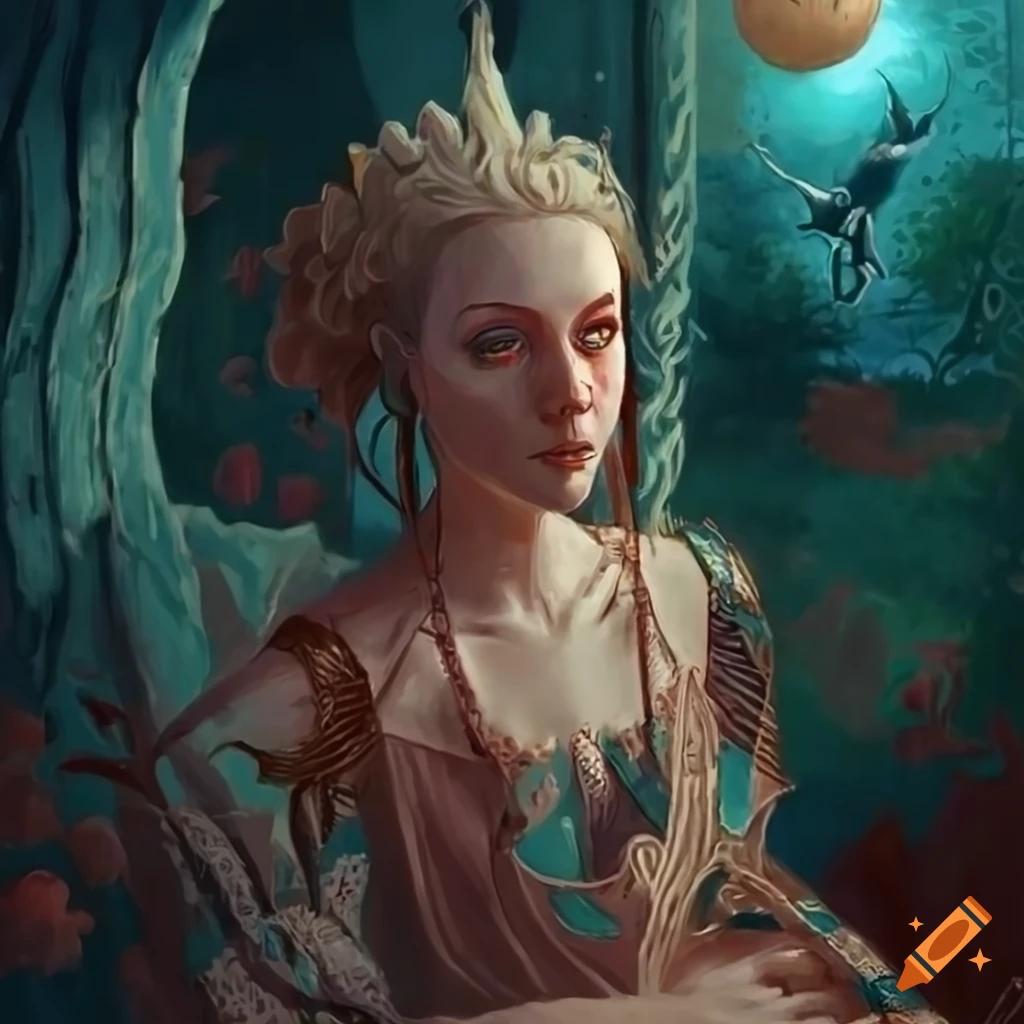 Fantasy Book cover Design - Renaissance Woman