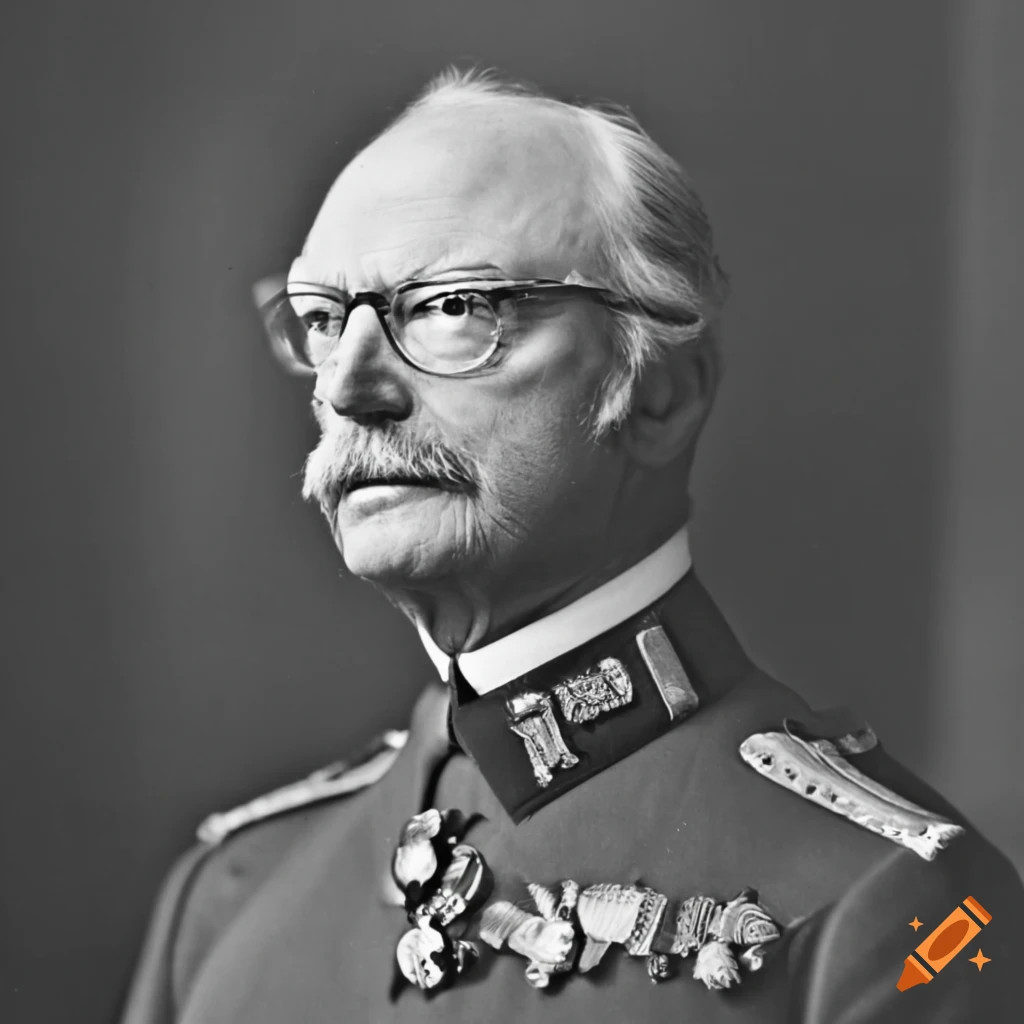 Carl gustaf emil mannerheim, a former president of the republic of finland  on Craiyon