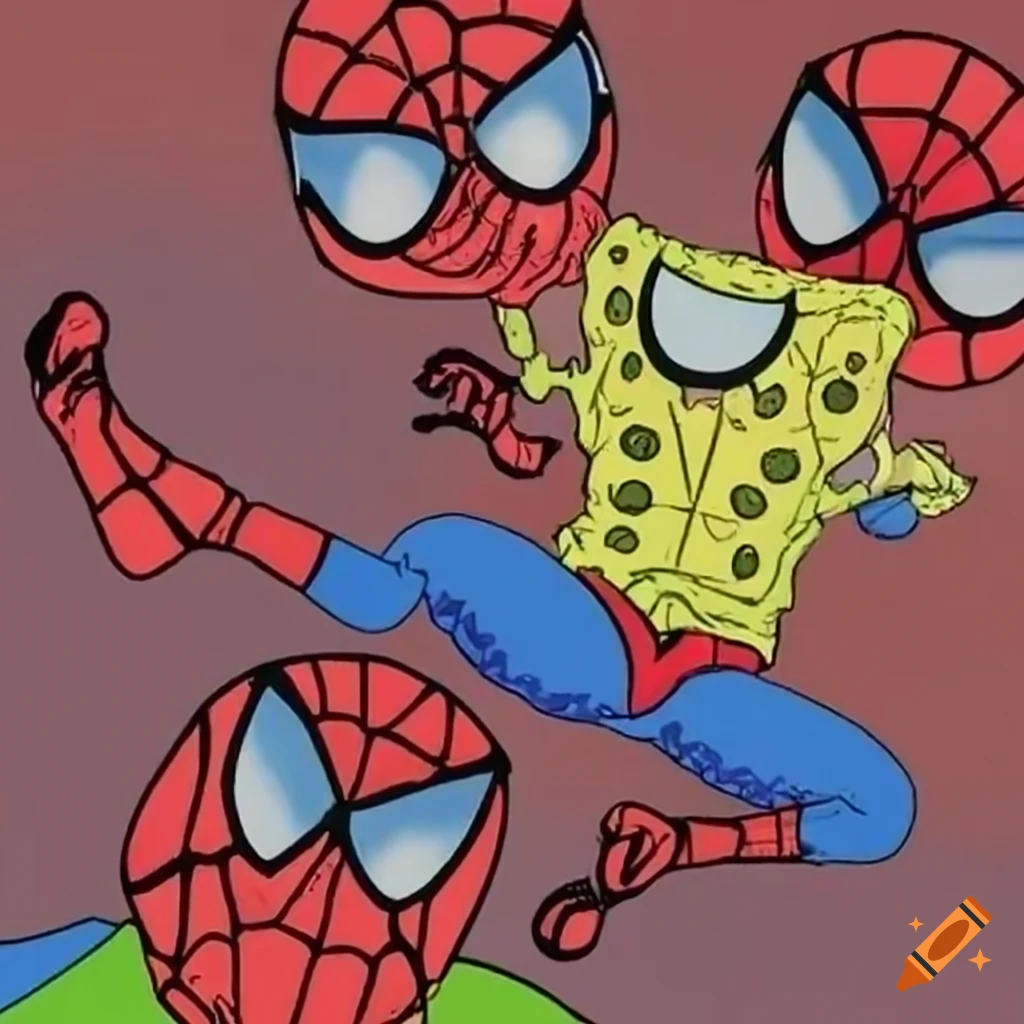 Down syndrome sponge bob Spider-Man snoop dogg