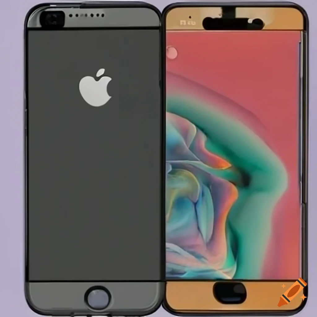 Iphones display on Craiyon