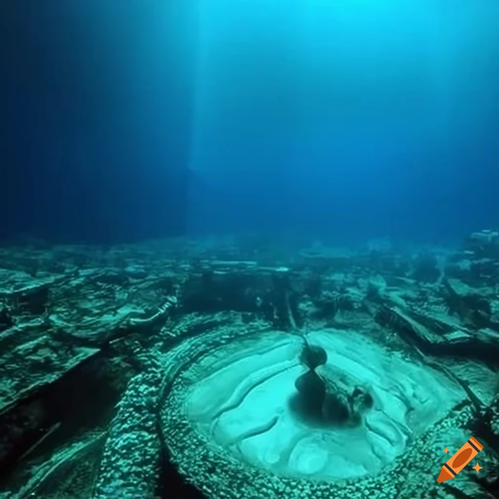 Underwater cities nestled