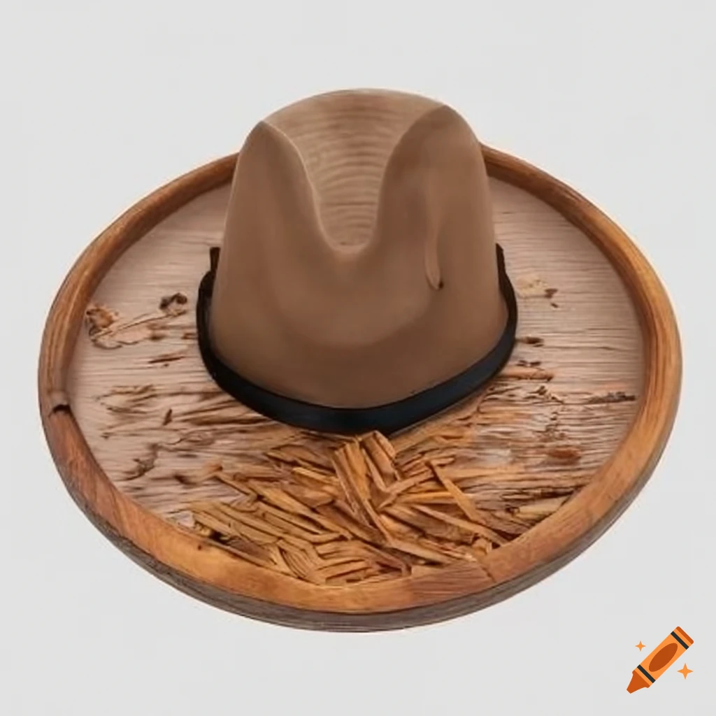 Wood Brimmed Hat