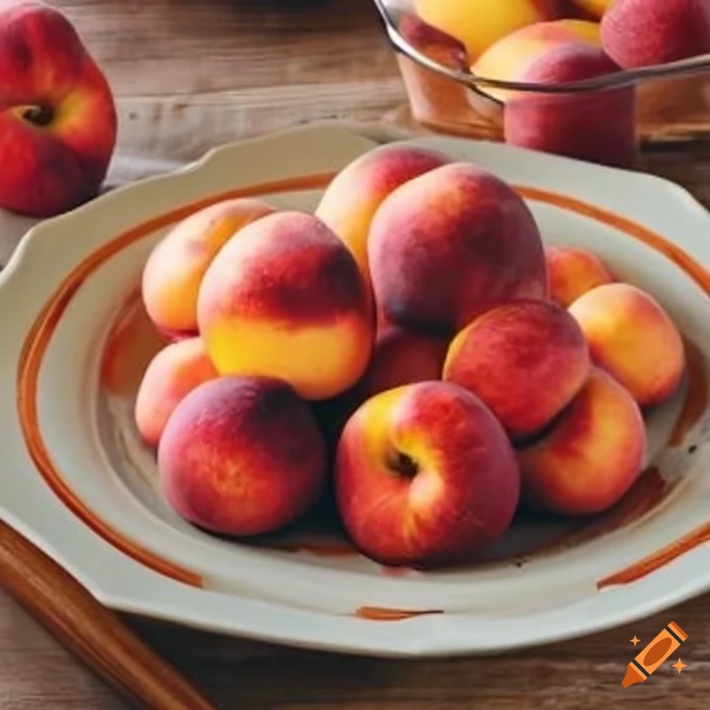 Nectarine recipes offer on Craiyon