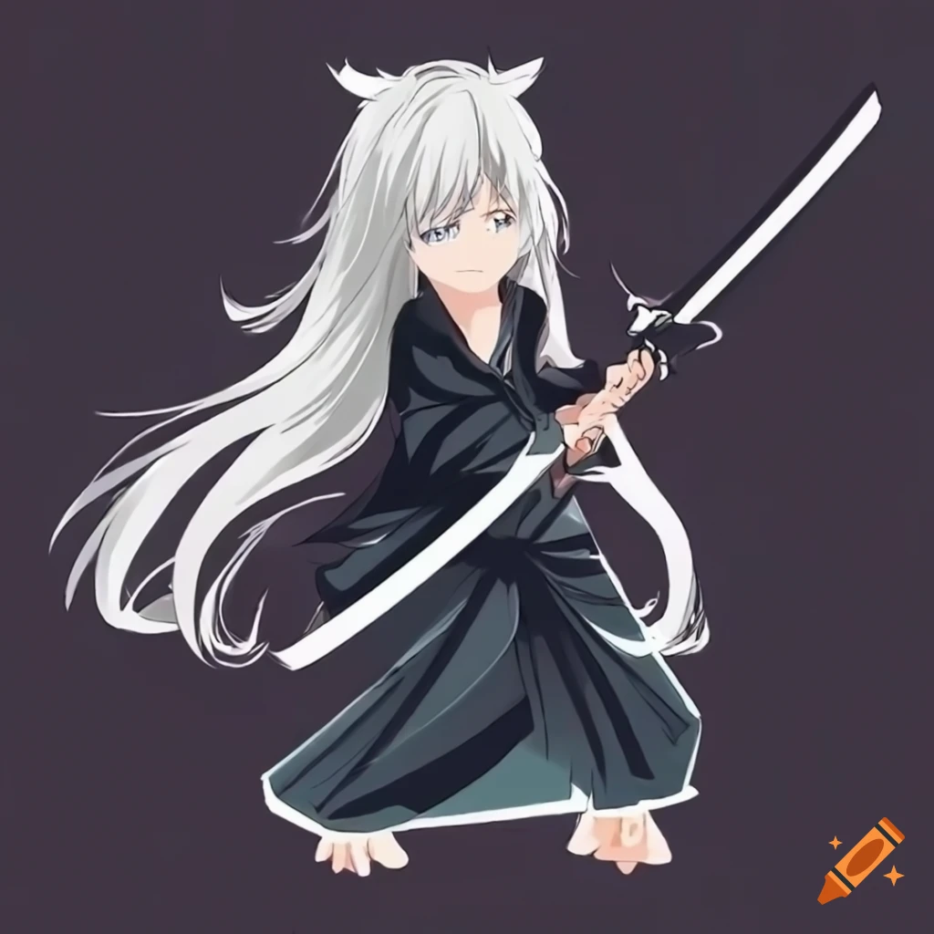 prompthunt: anime swordsman, male, fantasy, battlefield,