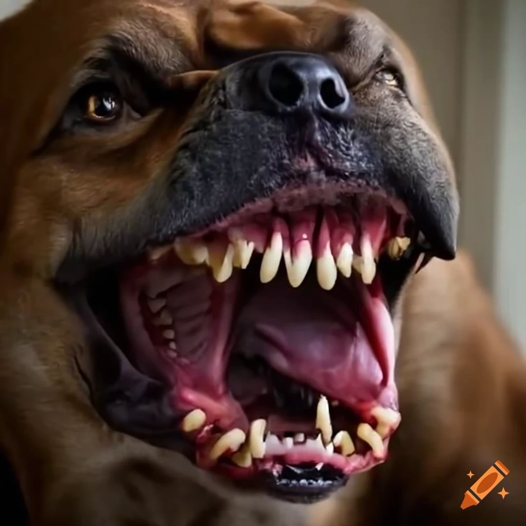 scary animal teeth