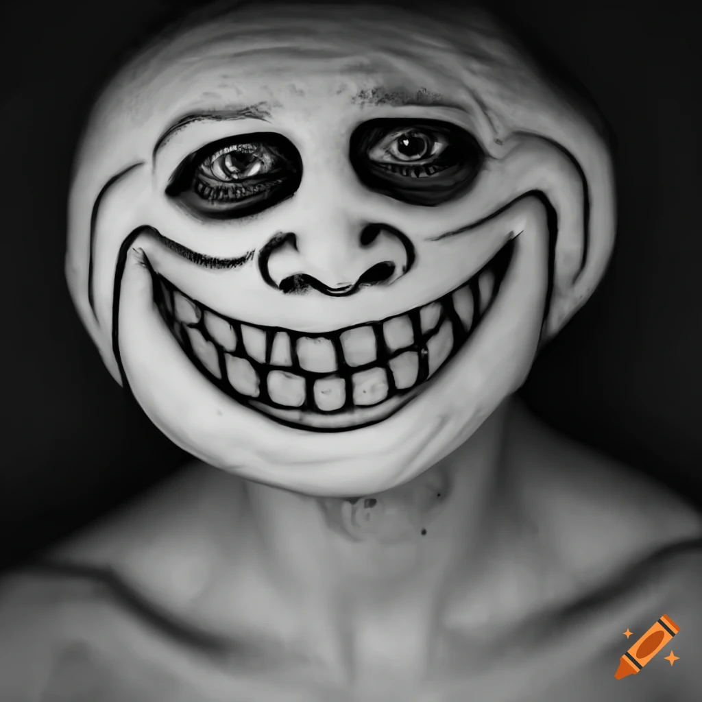 Troll Face Art 