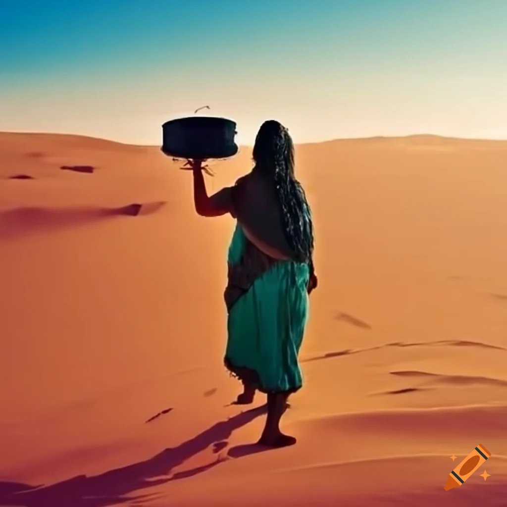 Carrying Water In The Desert On Craiyon Carrying Water In The Desert On Craiyon