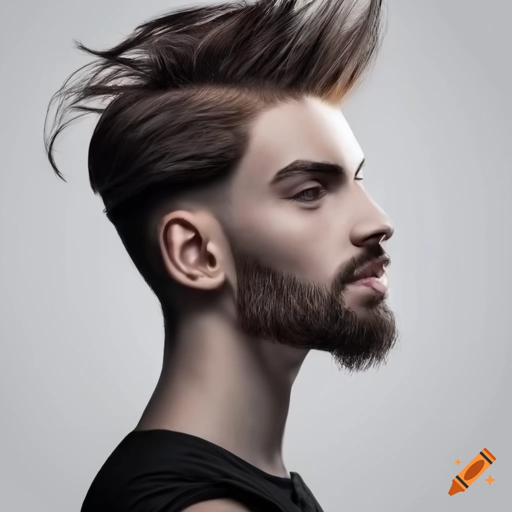 Hairstyle Side View Man And Woman Hair Drawing Set Stock Illustration -  Download Image Now - Adult, Adults Only, Arts Culture and Entertainment -  iStock