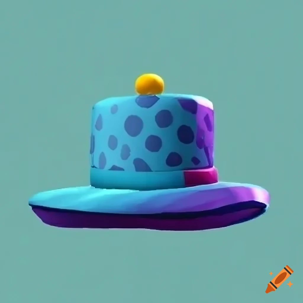 Blue Top Hat - Roblox
