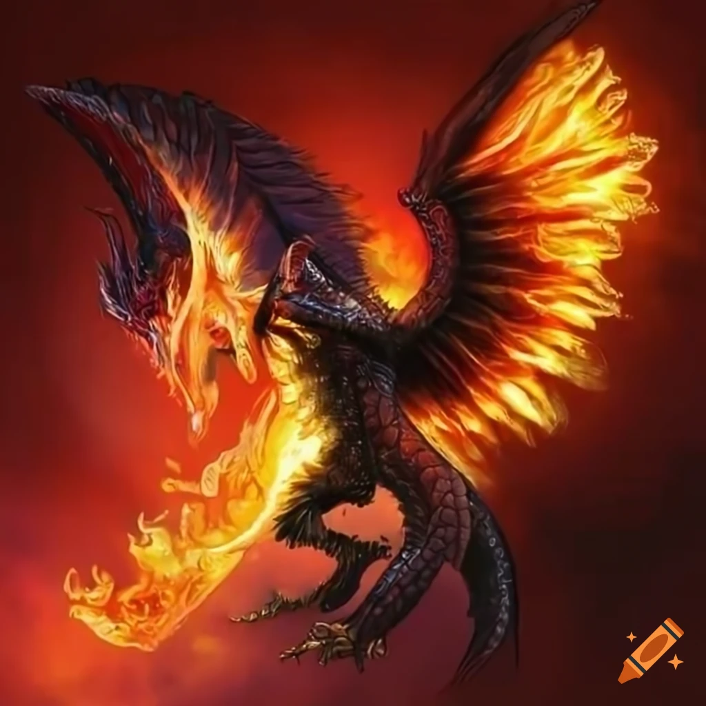 Burning Dragon Soul Wings