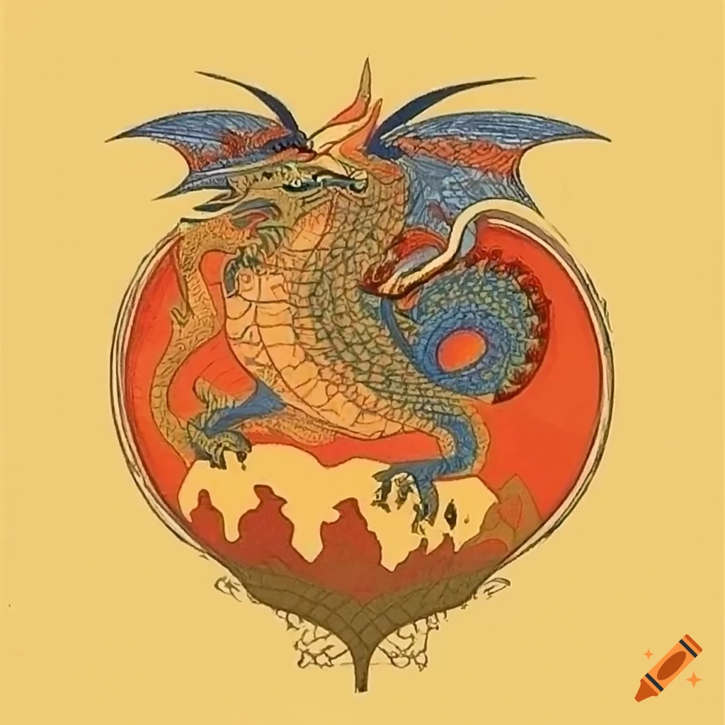 New Painting! - Chinese Wood Dragon  Dragon, Medieval paintings, Nail art  photos