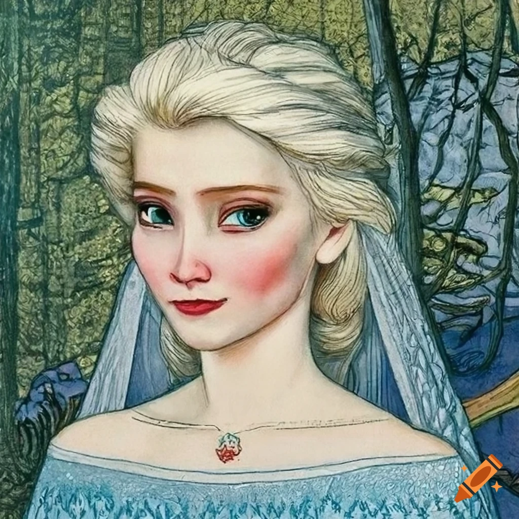 Colored pencils drawing of Elsa.😍 ○ Youtube -  https://www.youtube.com/c/drawholic_com ○ Instagram -  https://www.instagram.com/drawholic.page #frozen... | By 드로우홀릭  drawholicFacebook