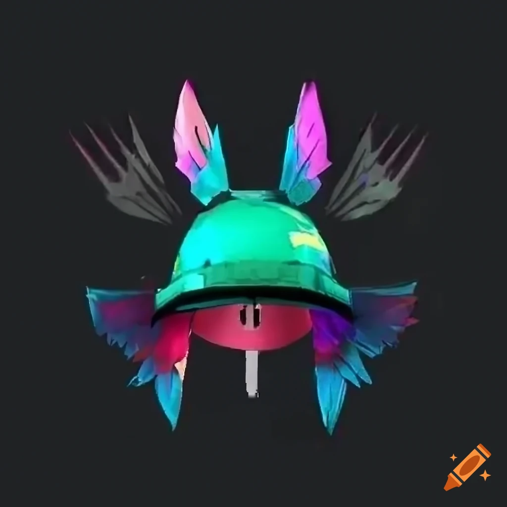 A popular virtual valkyrie hat from the popular game roblox