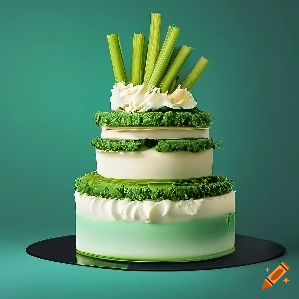 The Verdant Green Cake - Bakersfun