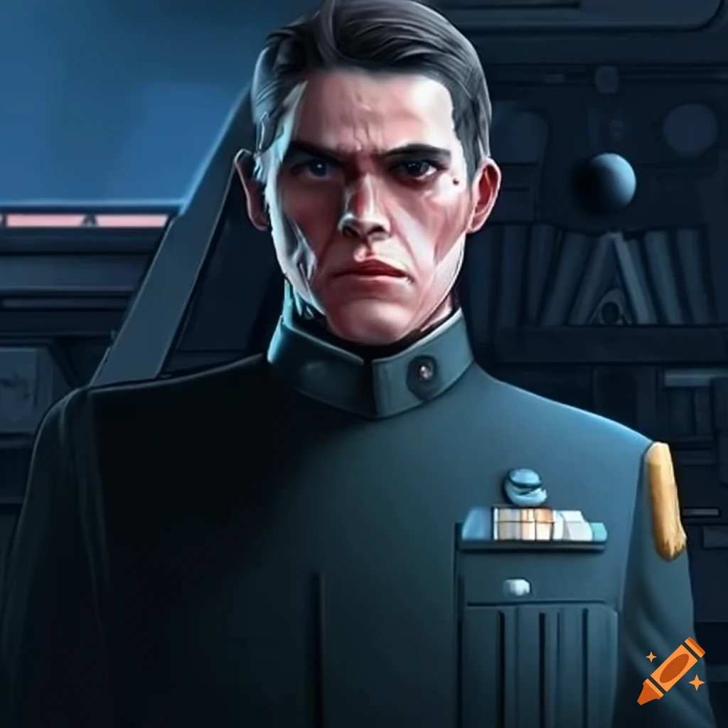 Star wars imperial officer art