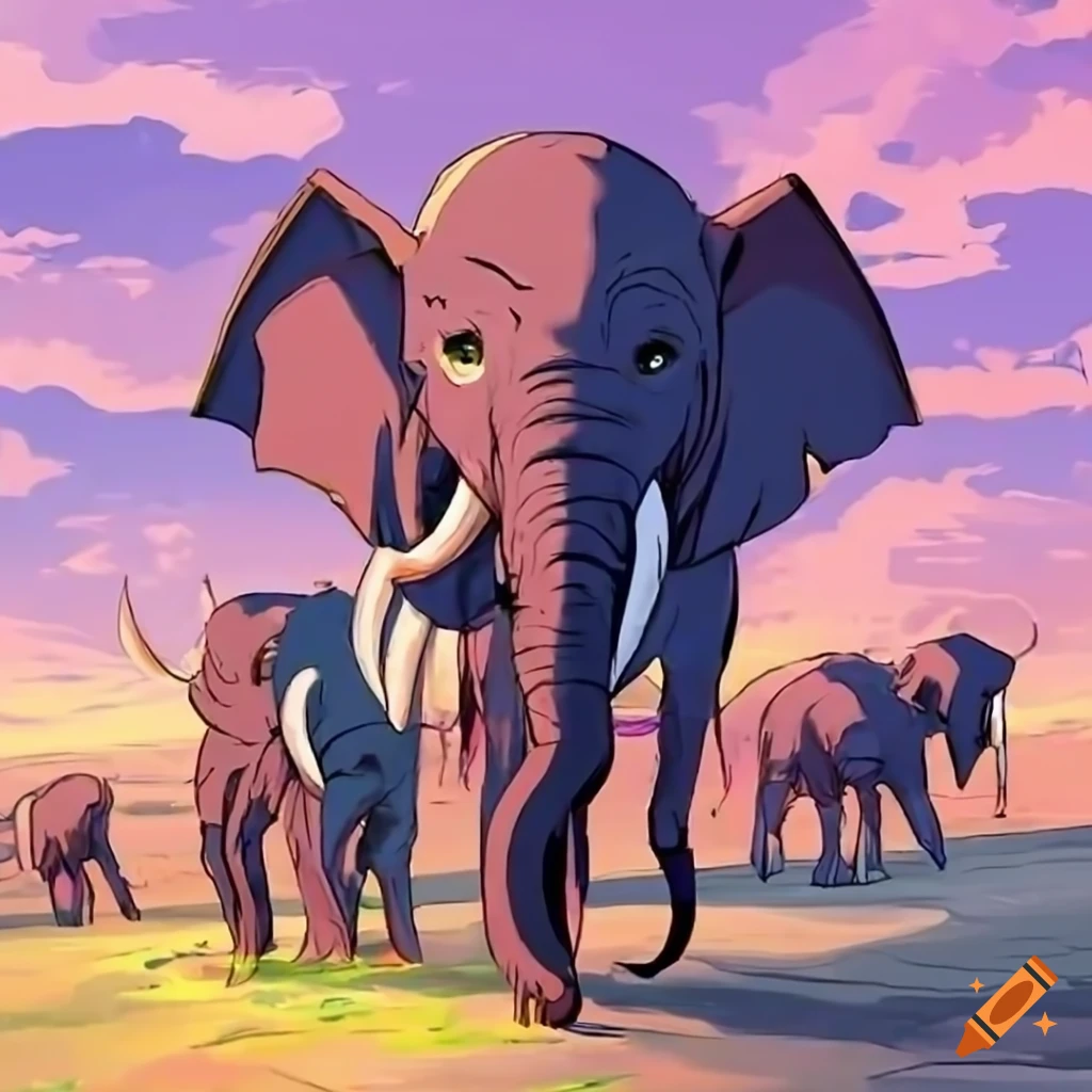 Baby Elephant Cartoon, cartoon elephant HD phone wallpaper | Pxfuel