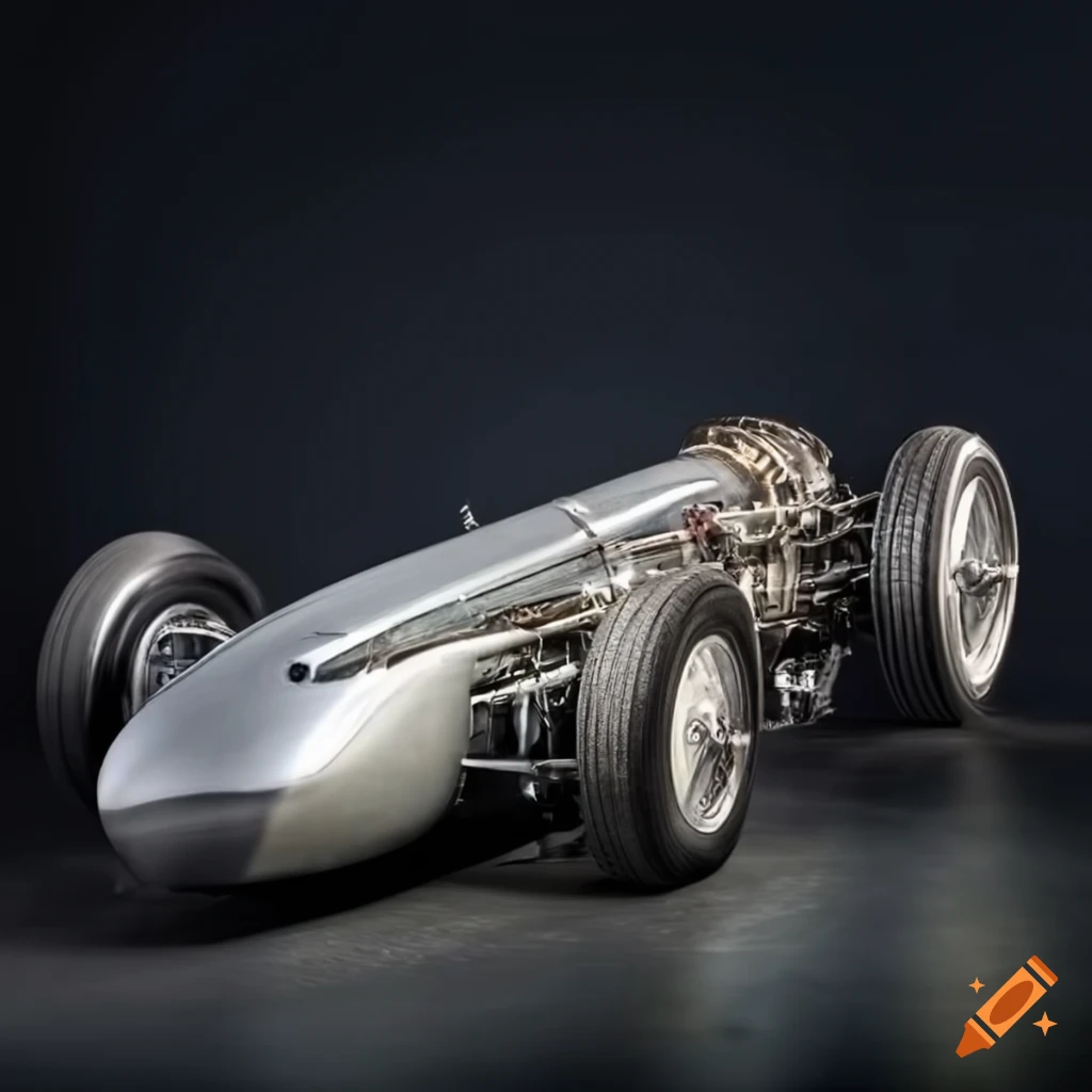 Formula one car with jet engine. award winning photo in art deco, jet
