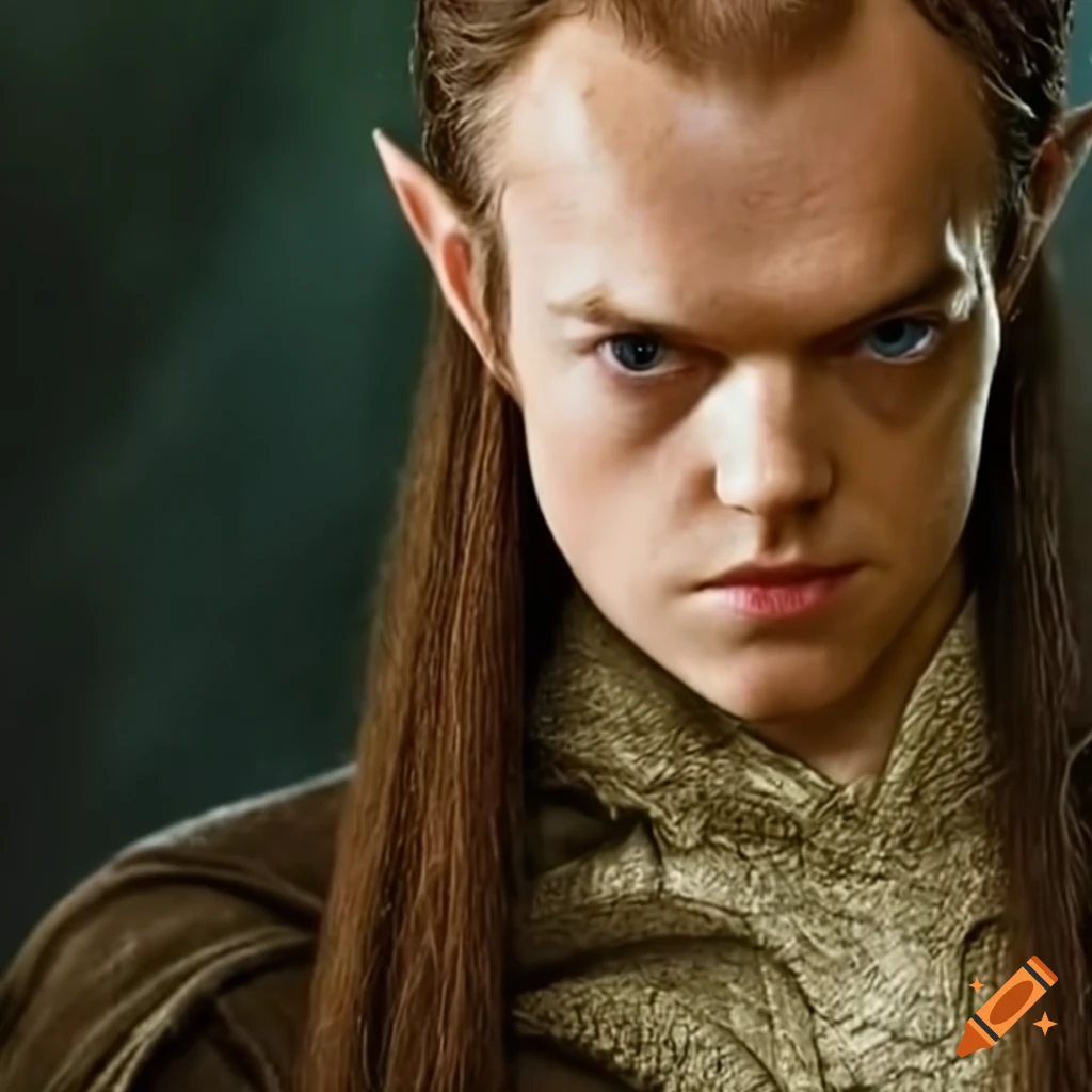 A young hugo weaving as elrond from lord of the rings