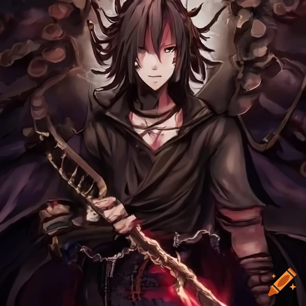 Vampire~~  Anime demon boy, Anime warrior, Dark anime