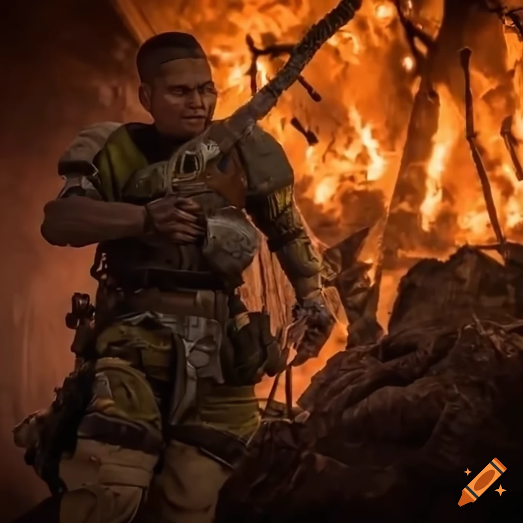 Emberfall Survival On Craiyon