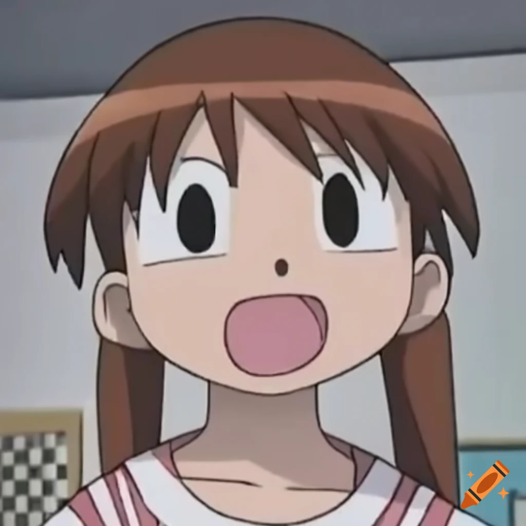 Osaka From Azumanga Daioh Anime Screengrab On Craiyon