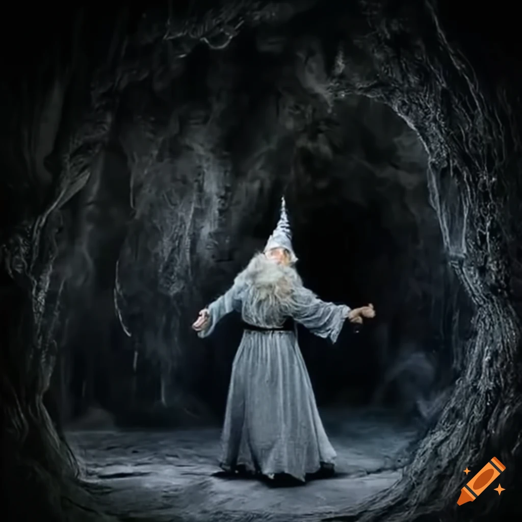 Gandalf dancing with incredible energy and enthusiasm in discothek on ...