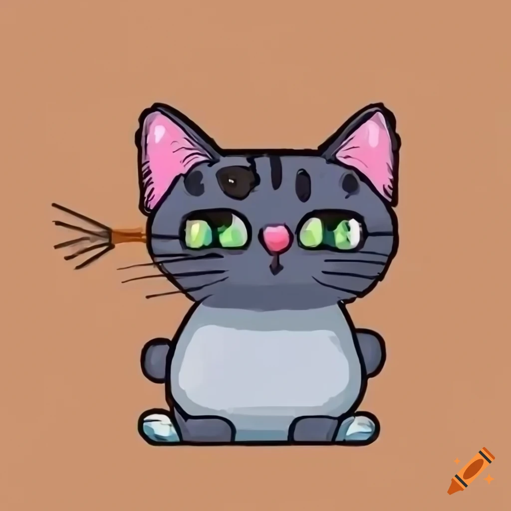 Very Simple Draw Nft Draw a simple cat drawing to make an NFT which is very, very simple on ...