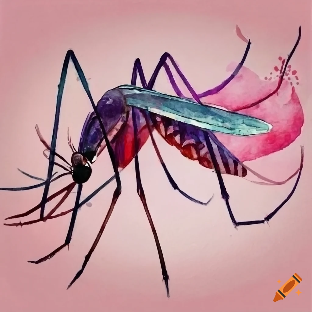 MALARIA, ILLUSTRATION The female anopheles mosquito is contamining the  blood of a person, Stock Photo, Picture And Rights Managed Image. Pic.  BSI-0602707 | agefotostock